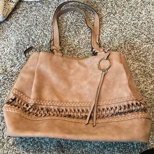 Tan purse